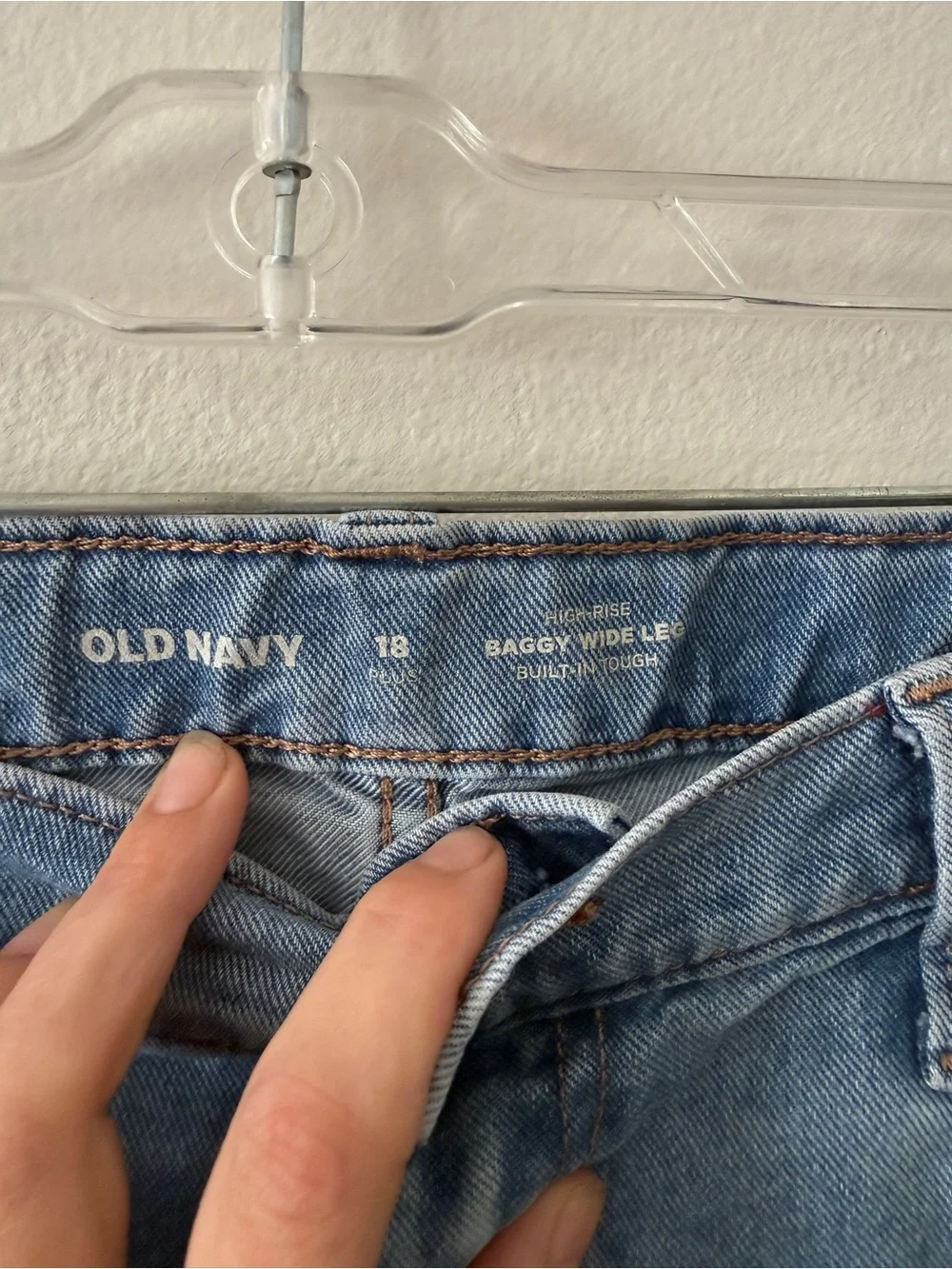 Old Navy high rise baggy wide leg Girls 18 plus